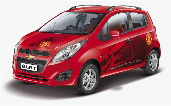 Chevrolet Beat, Sail Manchester United edition launched